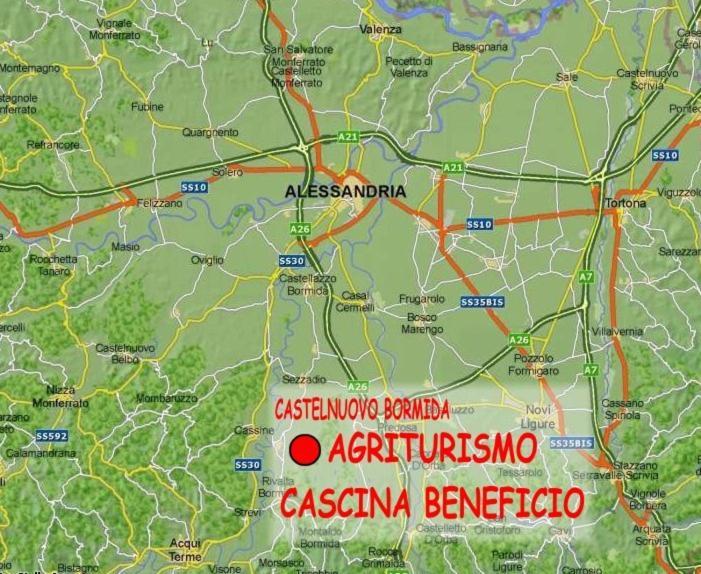 Villa Cascina Beneficio Castelnuovo Bormida Exterior foto